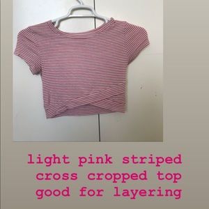 Classic crop top! With a twist :)